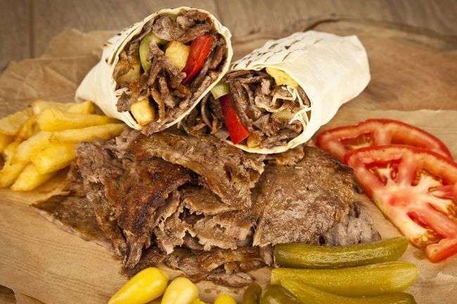Köz Patlıcanlı Döner Dürüm